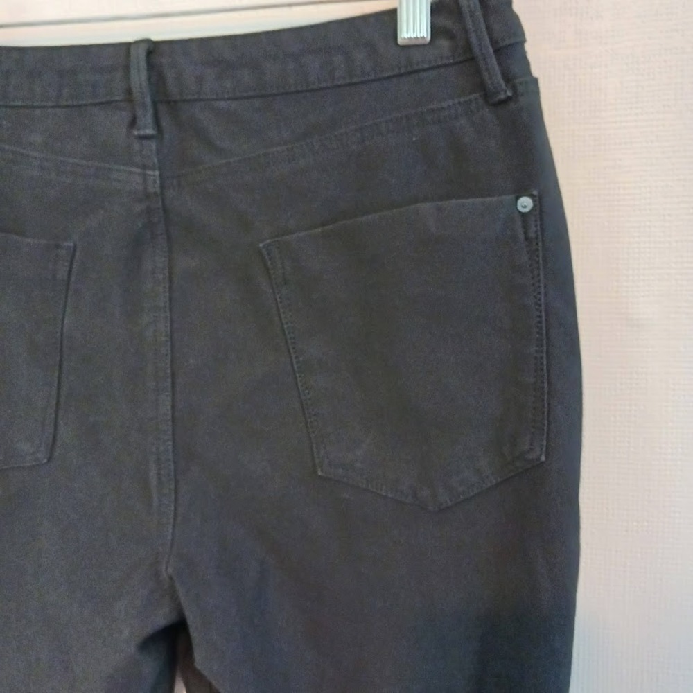 JustFab Womens Jeans Cotton Spandex Black Stretch size 34 - Picture 6 of 10